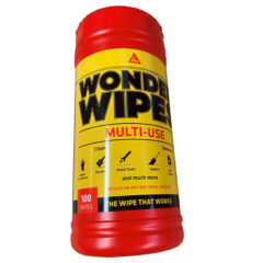 MULTI USE WONDER WIPES TUB OF 100 YELLOW