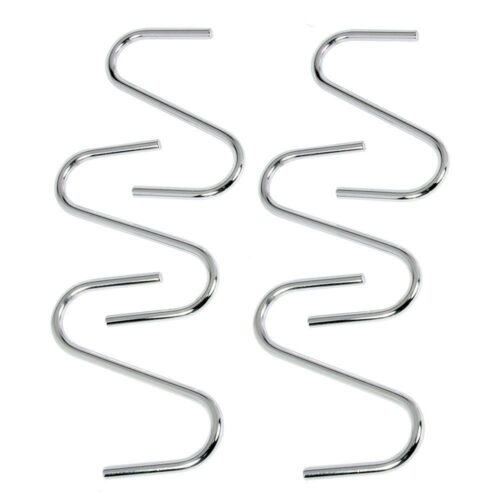 AGA SET OF 6 STAINLESS STEEL S-HOOKS W2881