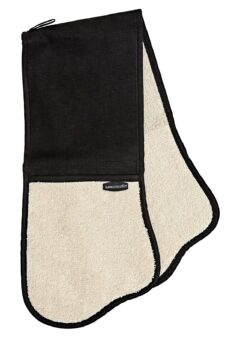 RM029 RANGEMASTER CREAM AND BLACK DOUBLE OVEN GLOVE