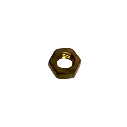 AGA NUT M5 HEX FULL BRASS KNUT52909