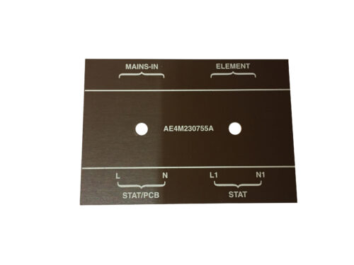 AGA LABEL-TERM.BLOCK 13AMP 3OVN AE4M230755