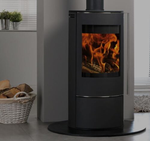 ACR ECO SOLIS 5 KW MULTIFUEL MATT BLACK WITH STEEL TOP STOVE