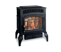 BURLEY 4121 PR AMBIENCE FLUELESS STOVE PROPANE WITH REMOTE