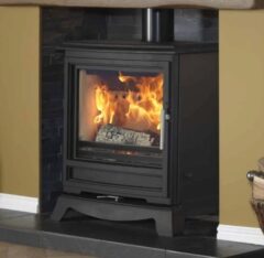 CHARLTON AND JENERICK PUREVISION CLASSIC WIDE 5KW MULTIFUEL STOVE CPV5W