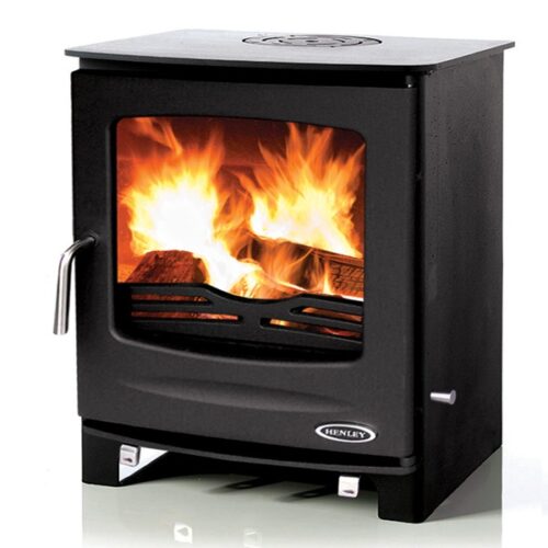 HENLEY SHERWOOD 21 ECO BOILER MULTIFUEL MATT BLACK STOVE