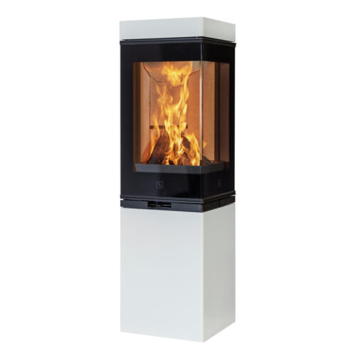 SCAN 80-1 WOOD STOVE GLOSS WHITE