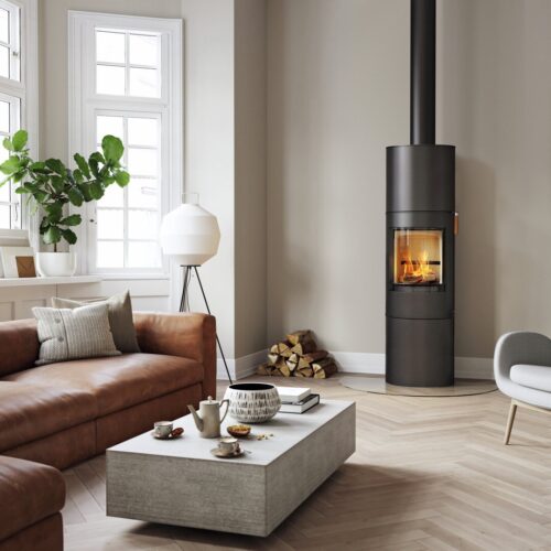 SCAN 84-4 CLASSIC MAXI WOOD STOVE BLACK