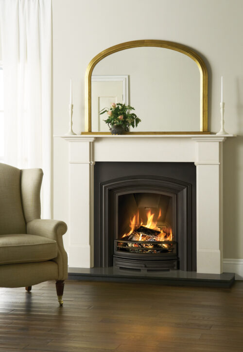 STOVAX ALEXANDRA INSERT 4400 MATT BLACK CLASSIC FIREPLACES