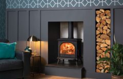 STOVAX HUNTINGDON 30 ECO A* WOOD STOVE WITH TRACERY DOOR