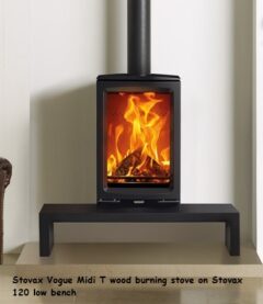 STOVAX VOGUE MIDI T MULTIFUEL ECO STOVE WITH CAST IRON TOP PLATE