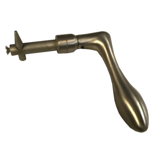 BFM TEARDROP STOVE HANDLE - SATIN