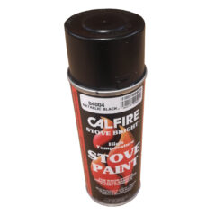 CALFIRE STOVE PAINT HTP MET BLACK 6309 - 04004 400ML AEROSOL