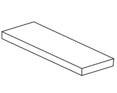 CARRON 5KW ECO 2022 REPLACEMENT BOTTOM FIREBRICK