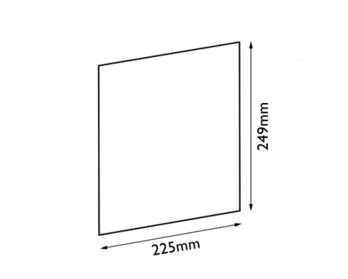 CARRON 11KW GLASS I PCE