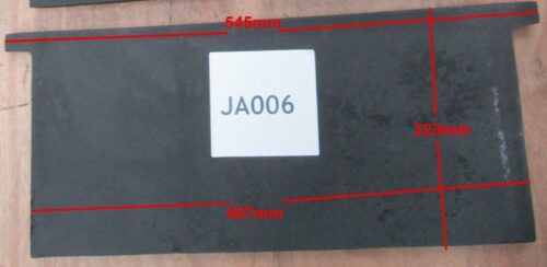 JA006 BACK PLATE 545MM WIDE X223MM DEEP