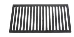 21" VALENCIA / SPANISH DOG BASKET FLAT GRATE 230D X 450W X 100H