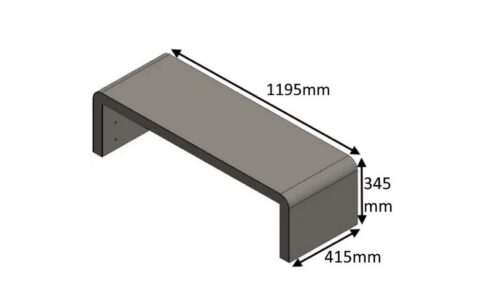 HUNTER HERALD BENCH 1195MM LONG