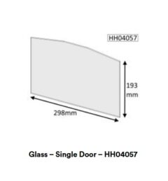 HUNTER HERALD 4 AVALON 4 GLASS (1 DOOR MODEL) 297 X 210 *