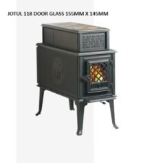 JOTUL GLASS FOR STOVE F118 602 ETC 154MM X147MM