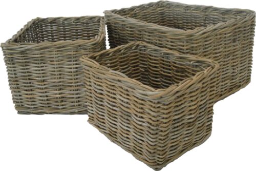 GLENWEAVE MEDIUM RECTANGLE BASKET