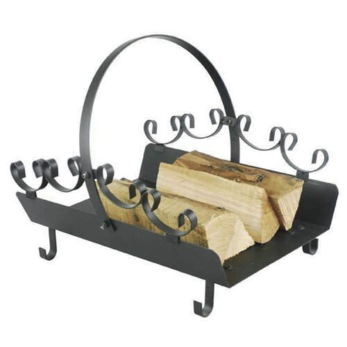 LOG TRAY HOLDER BLACK GARRAT 1349