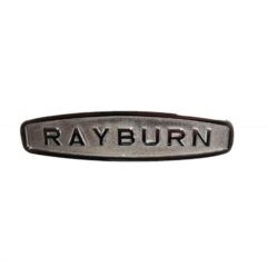 RAYBURN BADGE (SILVER) -  X.T, 300W, 345W & 355SFW