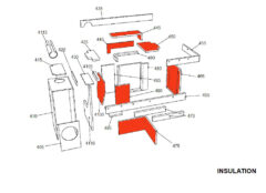 AGA CHASSIS INS KIT - R680 K CD RO4M344957