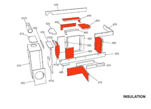 AGA CHASSIS INS KIT - R680 K CD RO4M344957