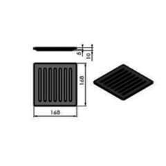 TERMATECH TT20/21/30 CAST IRON GRATE